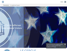 Tablet Screenshot of cerclejefferson.org